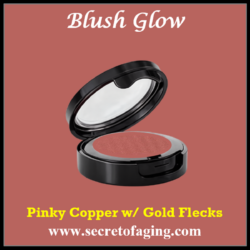 Pinky Copper with Gold Flecks
