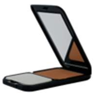 Powder Foundation Wet or Dry Rectangular Case