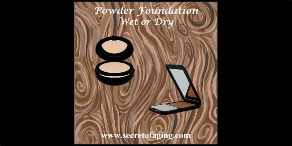 Powder Foundation Wet or Dry by Secret of Aging