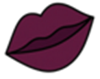 Shimmering Plum Lips