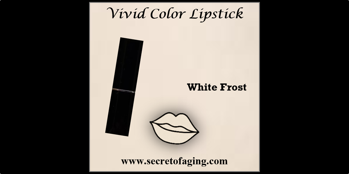 White Frost Lip Vivid Color Lipstick