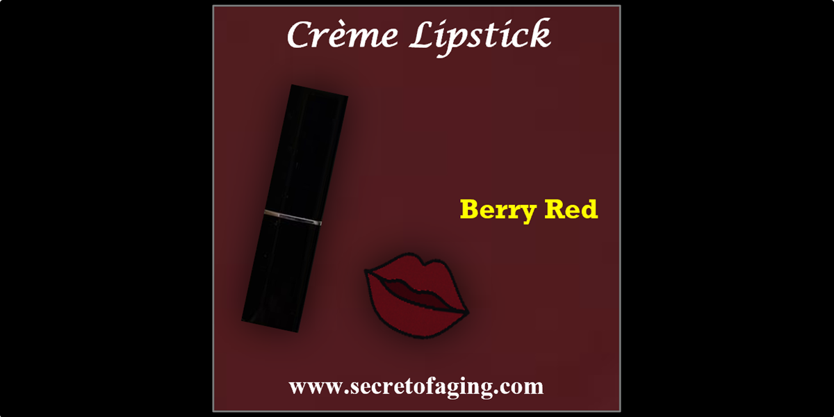 Berry Red Creme Lipstick