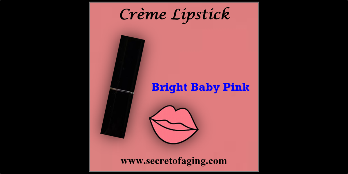 Bright Baby Pink Creme Lipstick