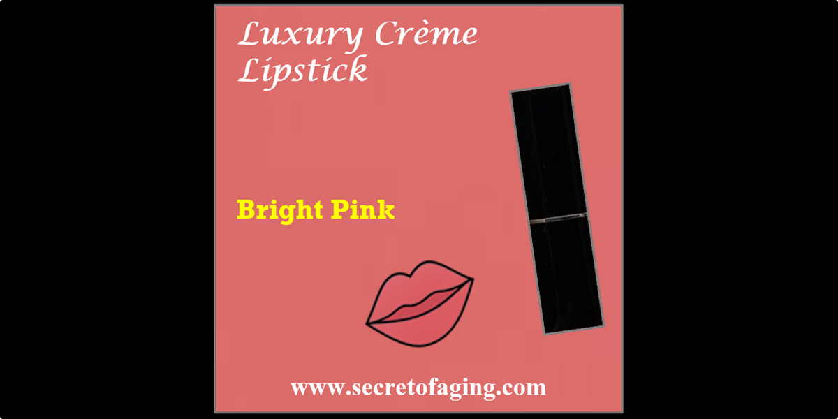 Bright Pink Luxury Creme Lipstick