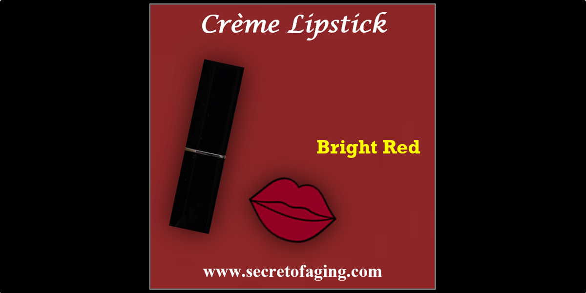 Bright Red Creme Lipstick