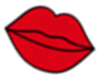 Bright Red Orange Lip