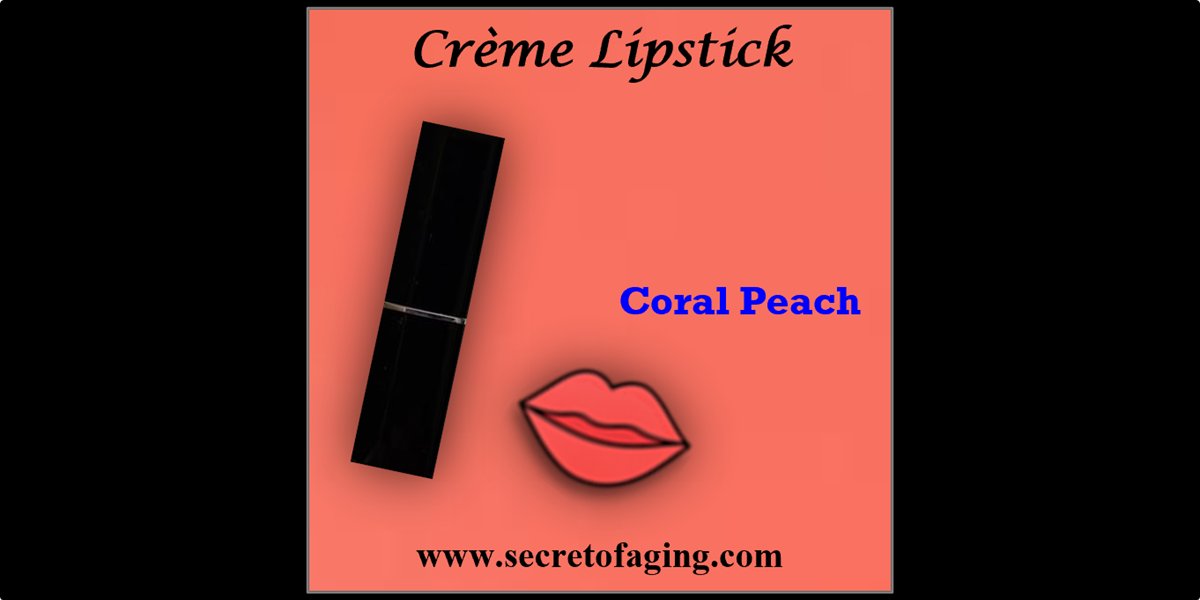 Coral Peach Creme Lipstick