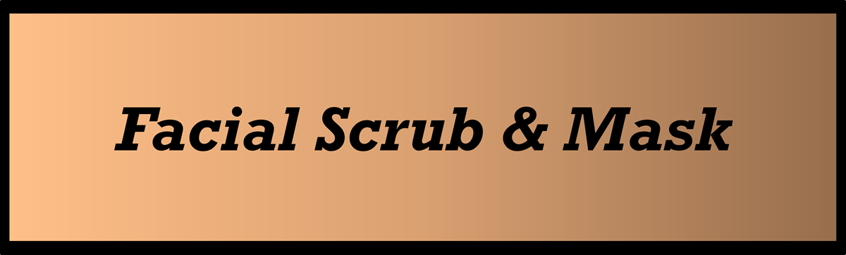 Facial Scrub and Mask by Secret of Aging