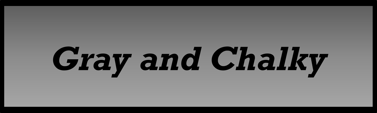 Gray and Chalky by Secret of Aging