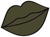 Grayish Green Lip