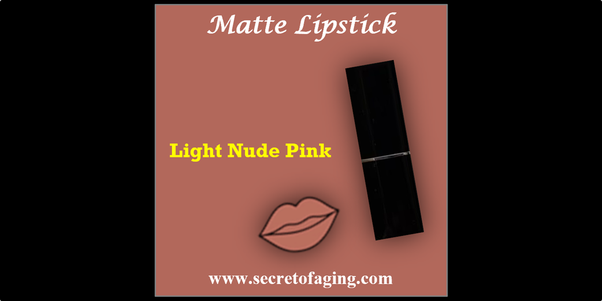 Light Nude Pink Matte Lipstick