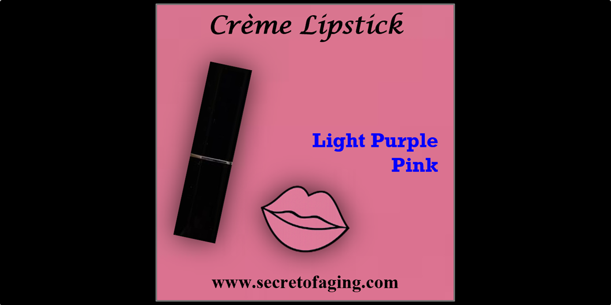 Light Purple Pink Creme Lipstick