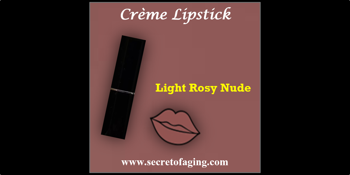 Light Rosy Nude Creme Lipstick