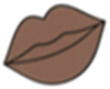 Light Tan Brown Lip