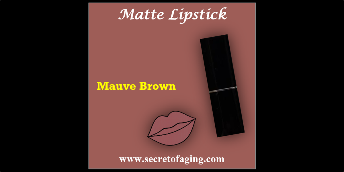 Mauve Brown Matte Lipstick