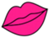 Medium Fuchsia Pink Lip