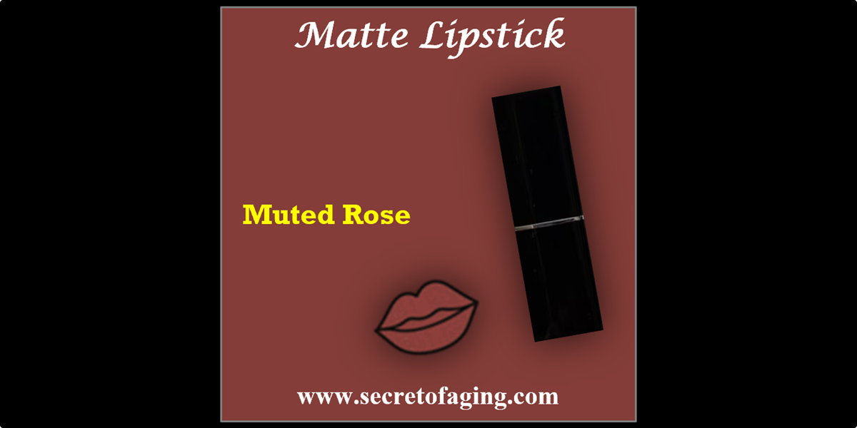 Muted Rose Matte Lipstick