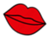 Orange Red Lip