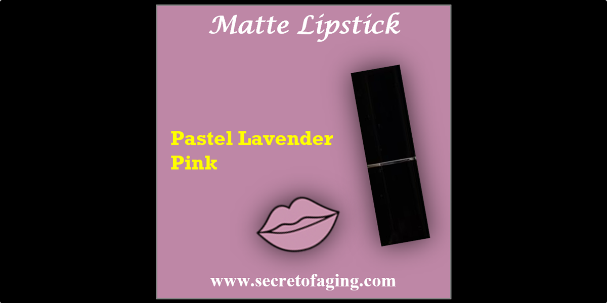 Pastel Lavender Pink Matte Lipstick