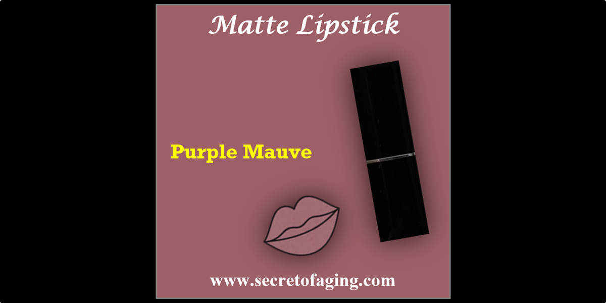 Purple Mauve Matte Lipstick
