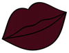 Rich Burgundy Lip