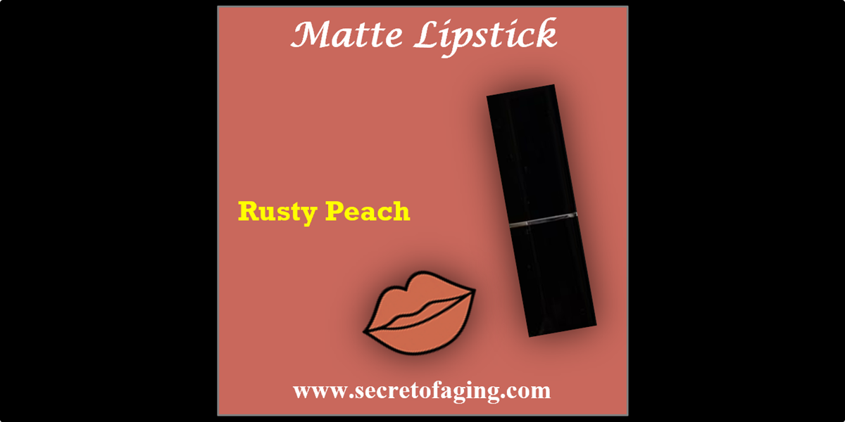 Rusty Peach Matte Lipstick