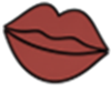 Sheer Reddish Brown Lip