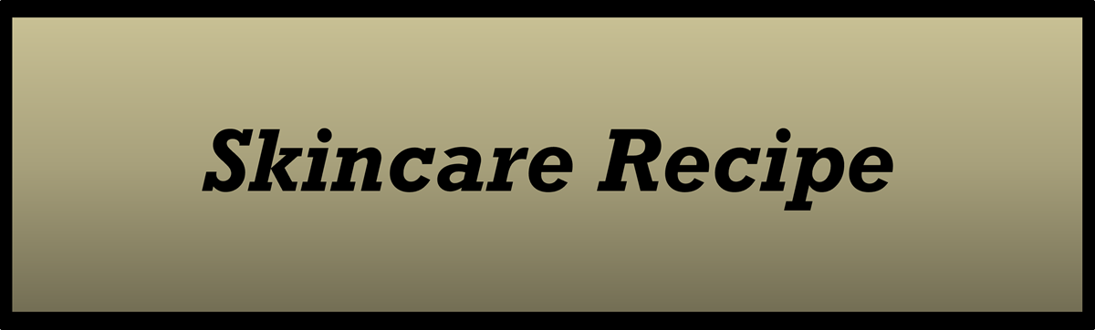 Skincare Recipe by Secret of Aging