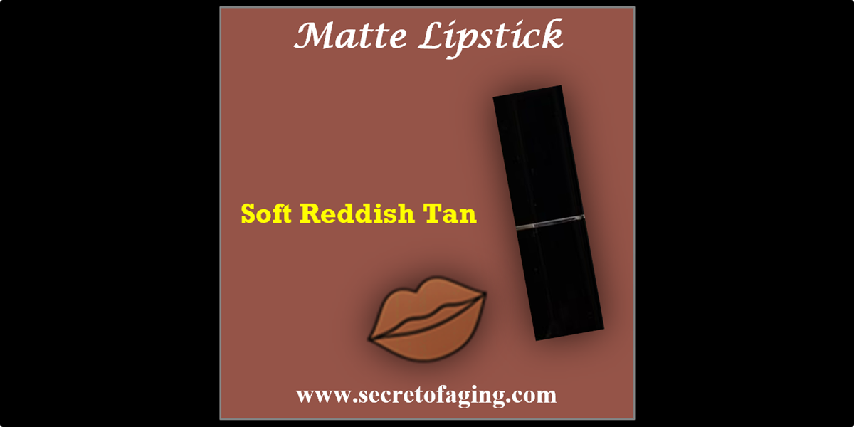 Soft Reddish Tan Matte Lipstick