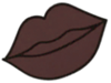Warm Chocolate Brown Lip