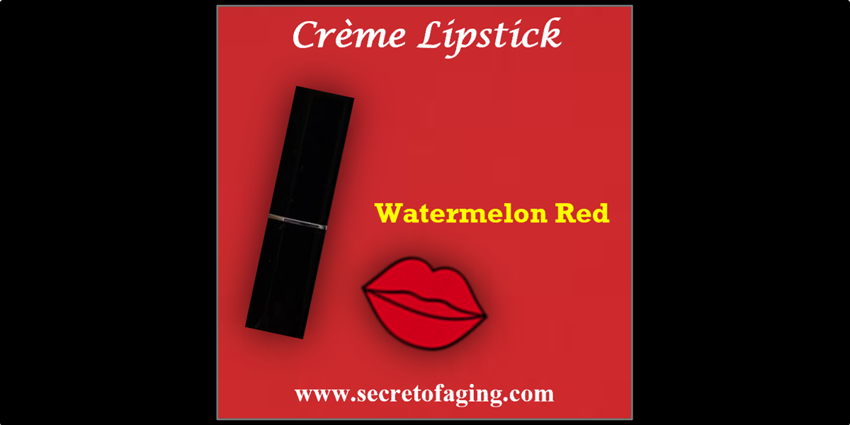 Watermelon Red Creme Lipstick