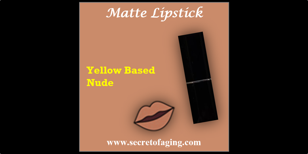 Yellow Based Nude Matte Lipstick