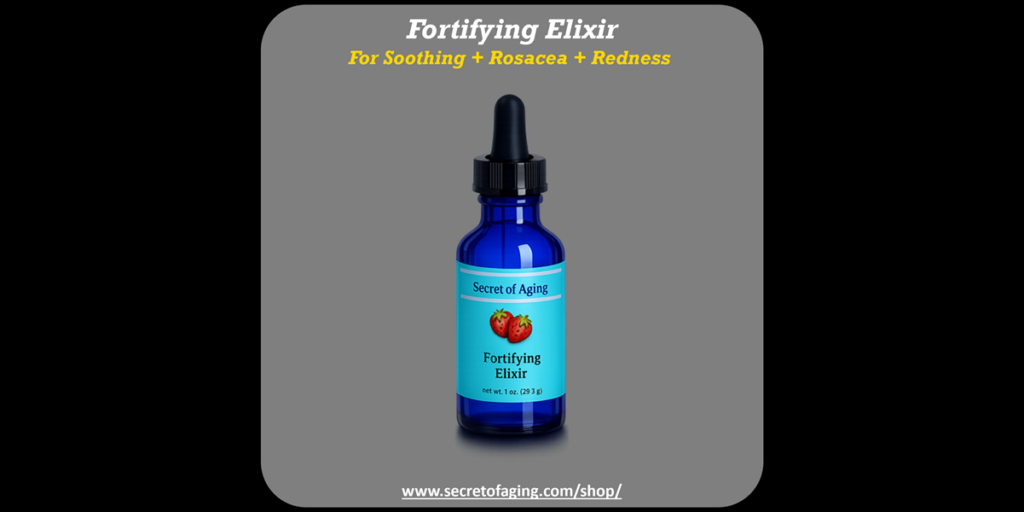 Fortifying Elixir for Soothing + Rosacea + Redness by Secret of Aging