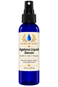 Ageless Liquid Serum Bottle