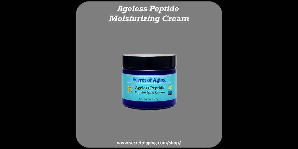 Ageless Peptide Moisturizing Cream by Secret of Aging