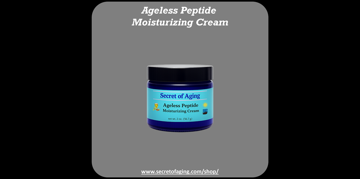 Ageless Peptide Moisturizing Cream by Secret of Aging