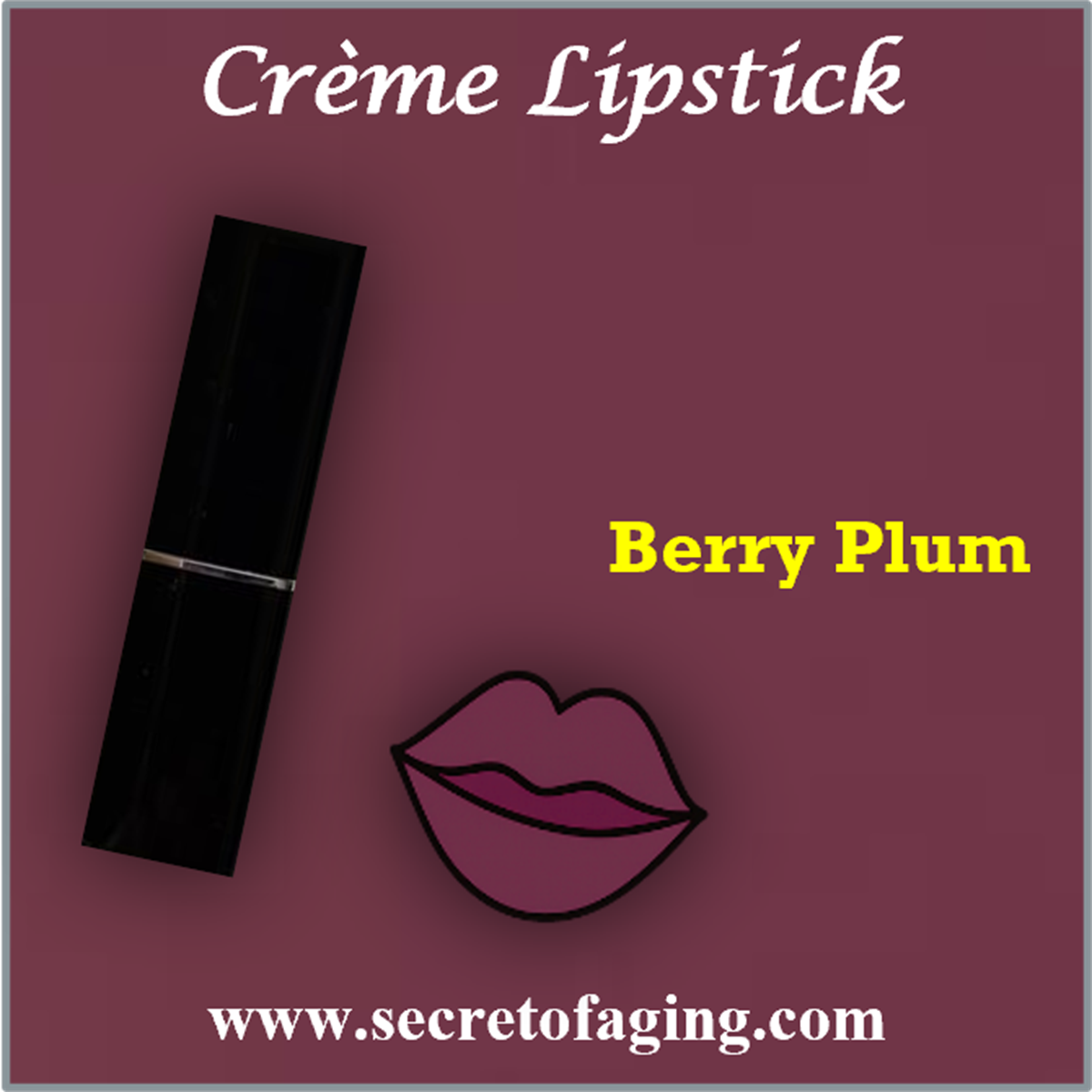 Berry Plum Creme Lipstick
