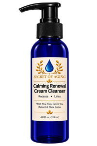 Calming Renewal Cream Cleanser Bottle