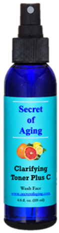Clarifying Toner Plus C Bottle by Secret of Aging