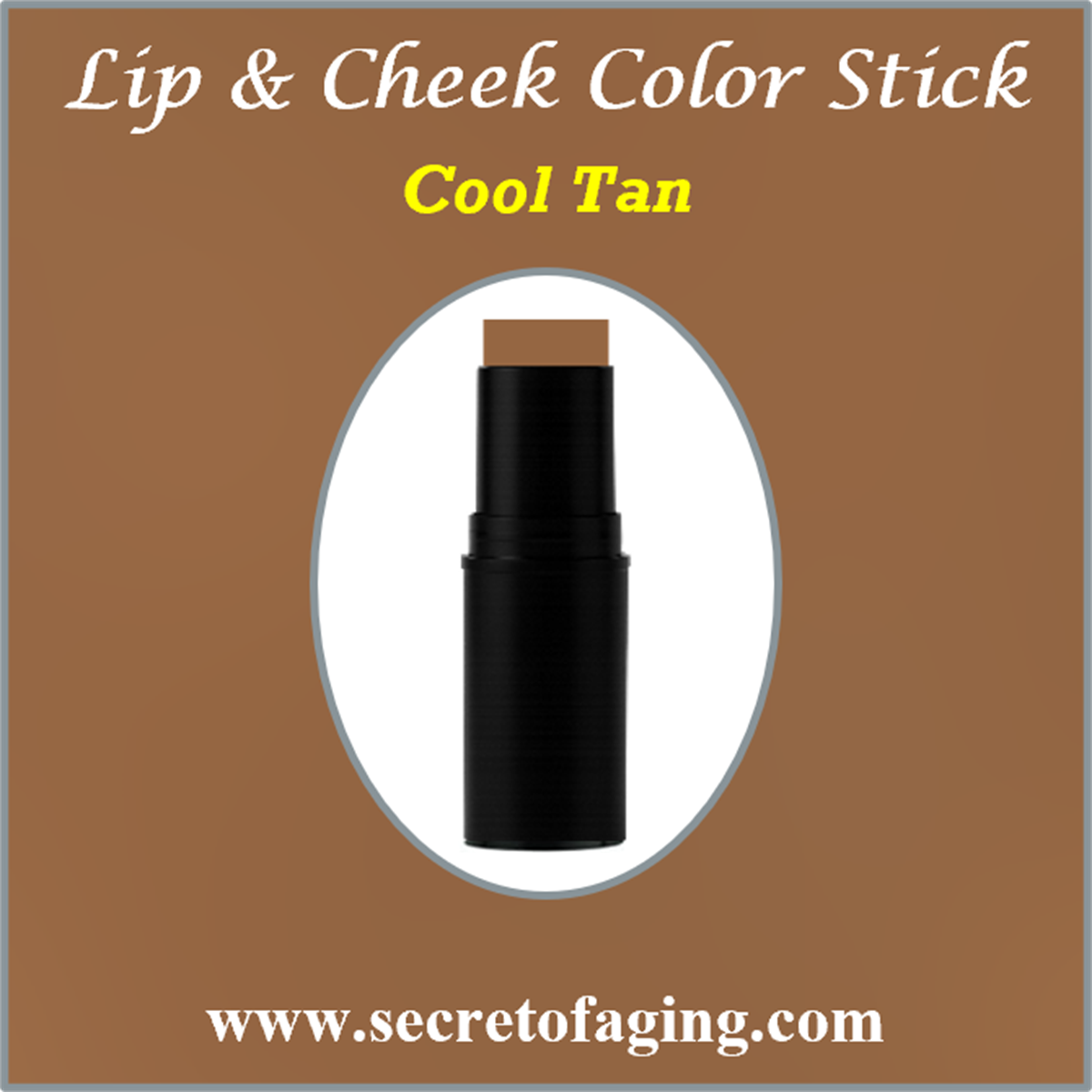 Cool Tan Lip and Cheek Color Stick