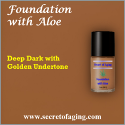 Deep Dark with Golden Undertone