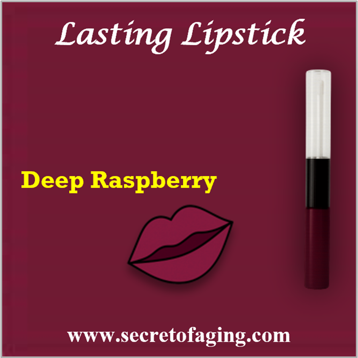 Deep Raspberry Lasting Lipstick
