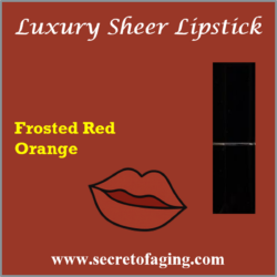 Frosted Red Orange
