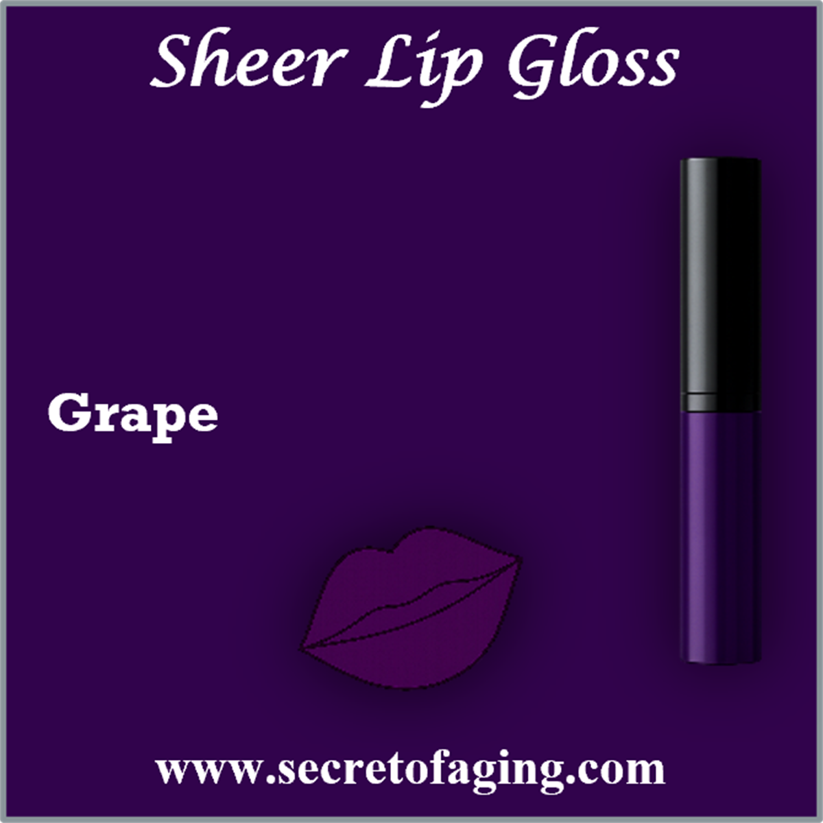 Grape Sheer Lip Gloss