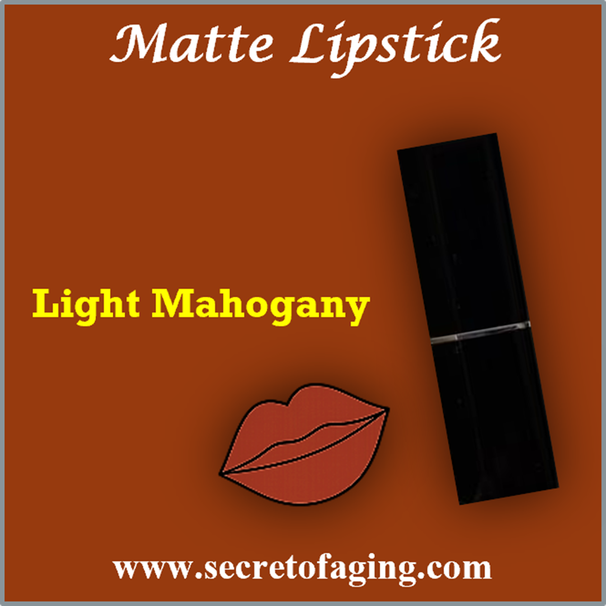 Light Mahogany Matte Lipstick