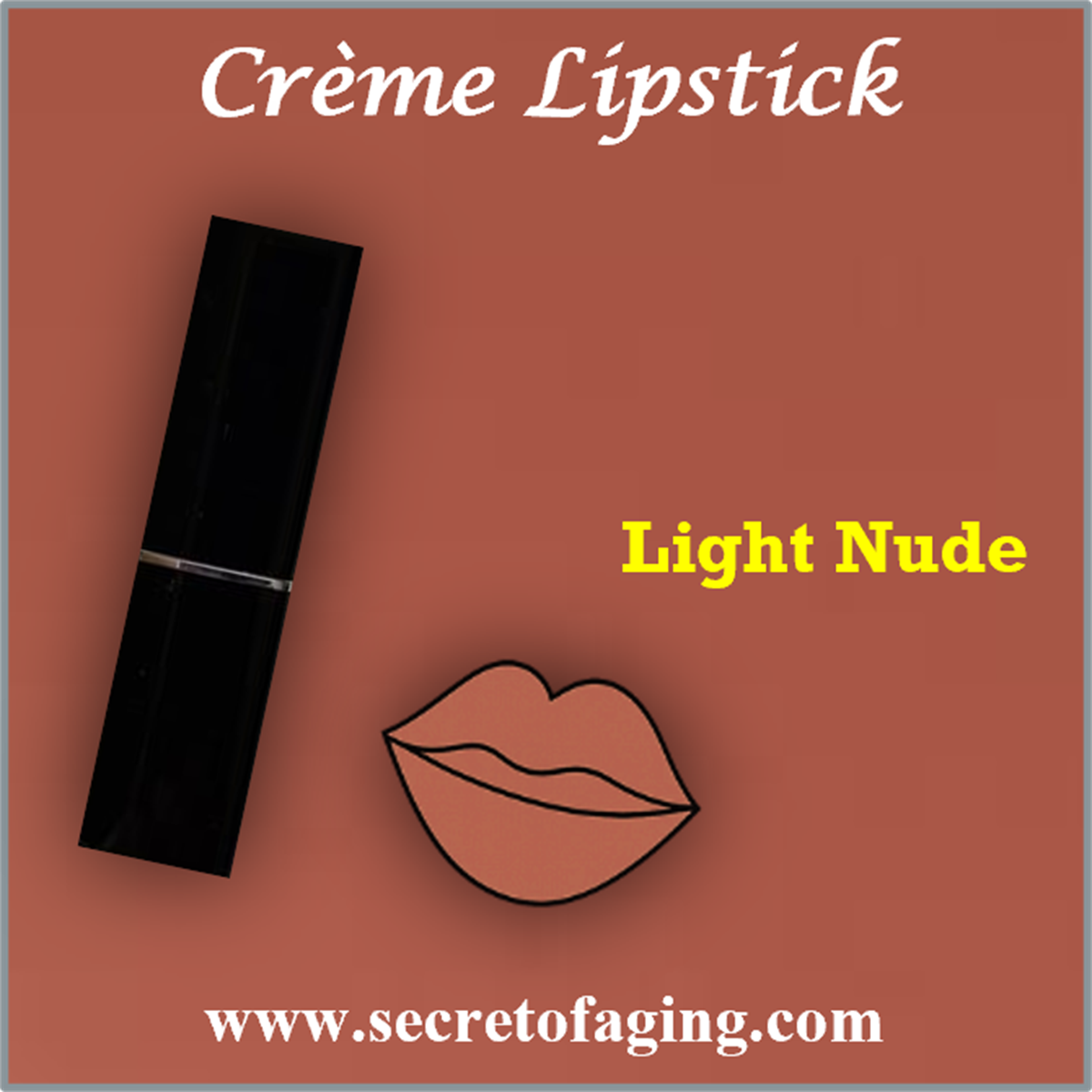 Light Nude Creme Lipstick