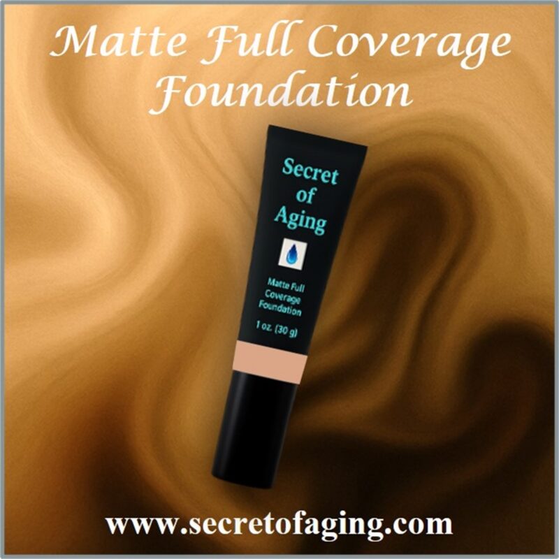 Matte Full Coverage Foundation by Secret of Aging