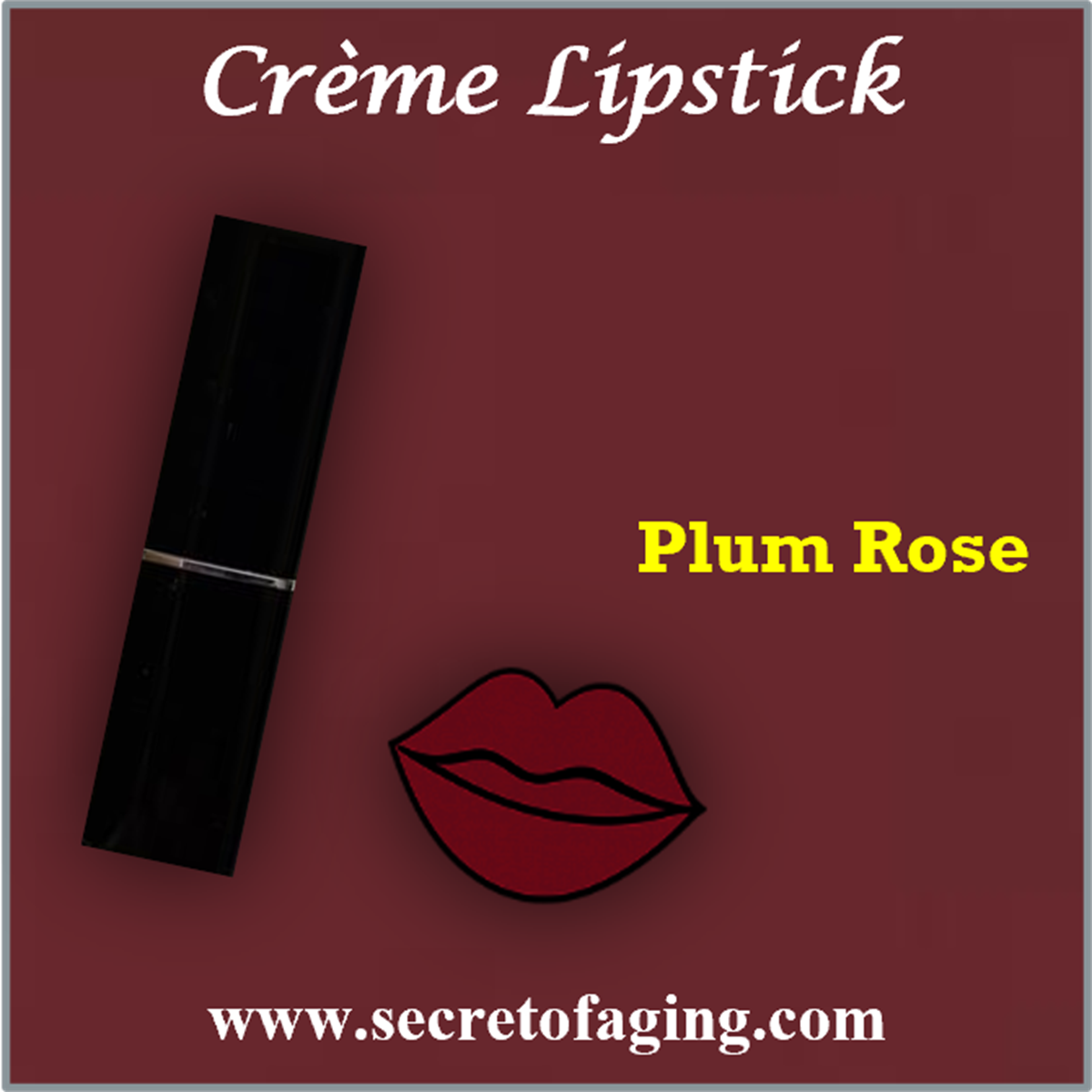 Plum Rose Creme Lipstick