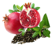 Recovery Night Repair contains Pomegranate and Green Tea Icon