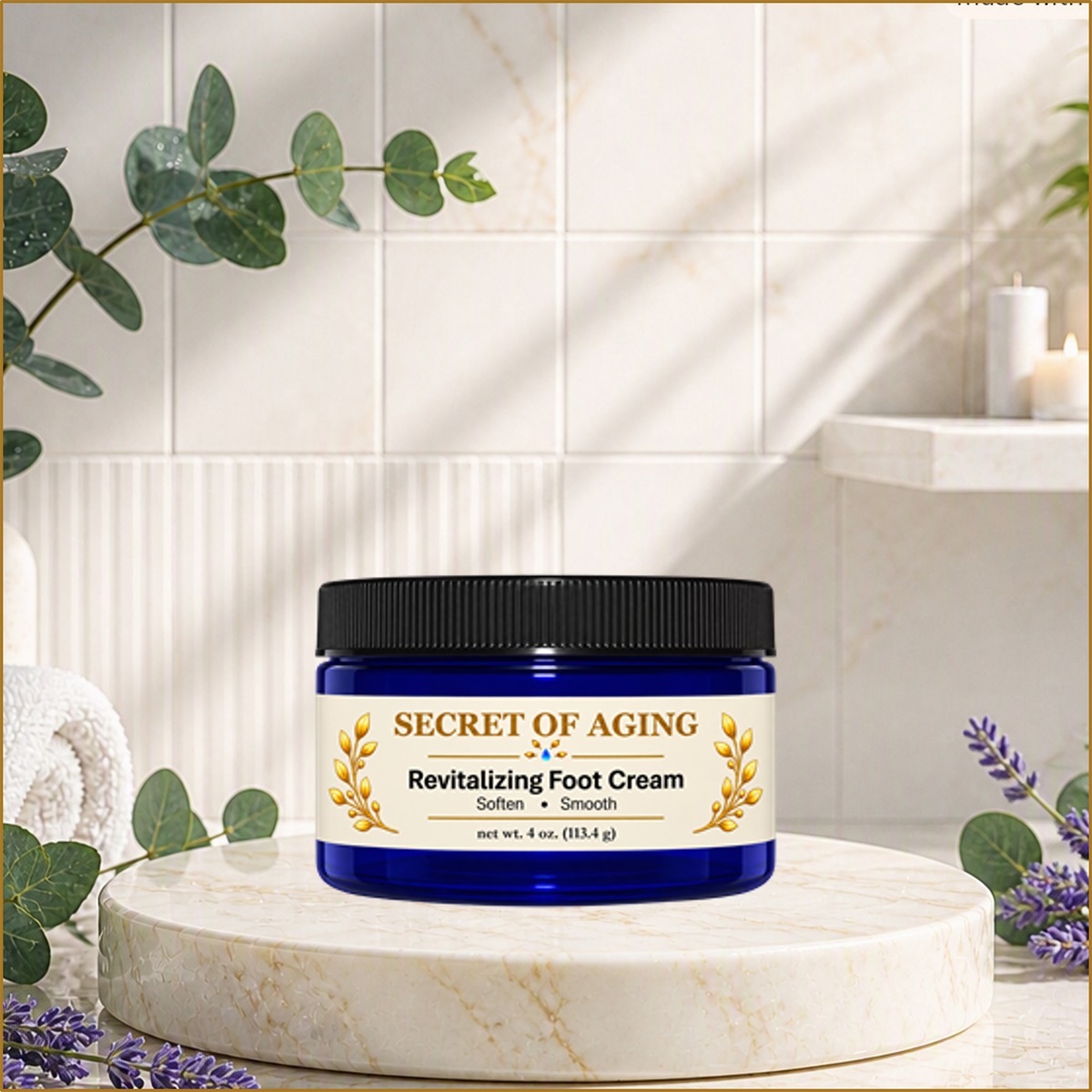 Revitalizing Foot Cream by Secret of Aging